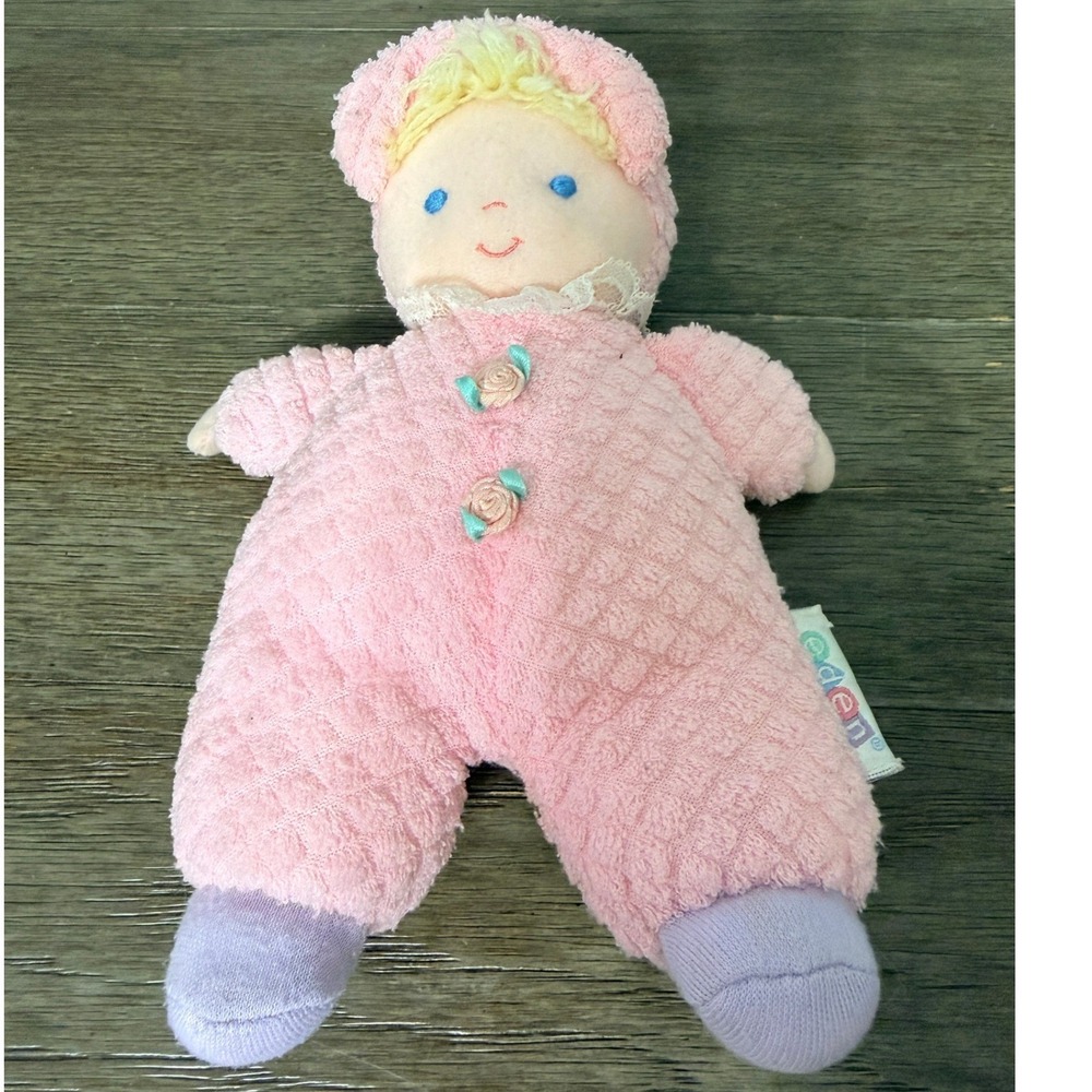 Vintage Eden Baby with‎ Waffle Texture Plush